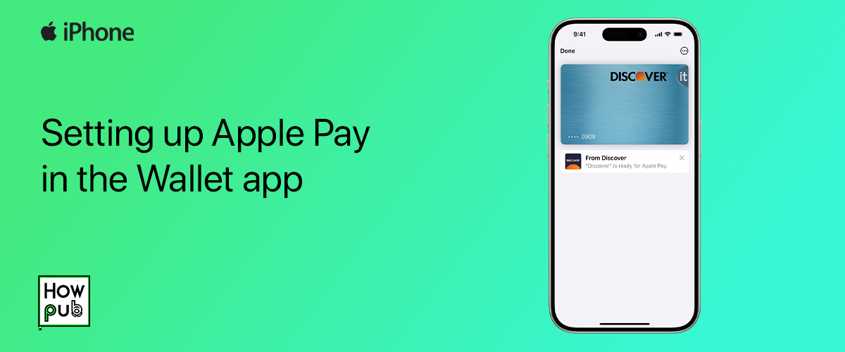 Setting up Apple Pay on iPhone