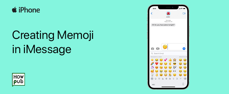 Creating Memoji in iMessage