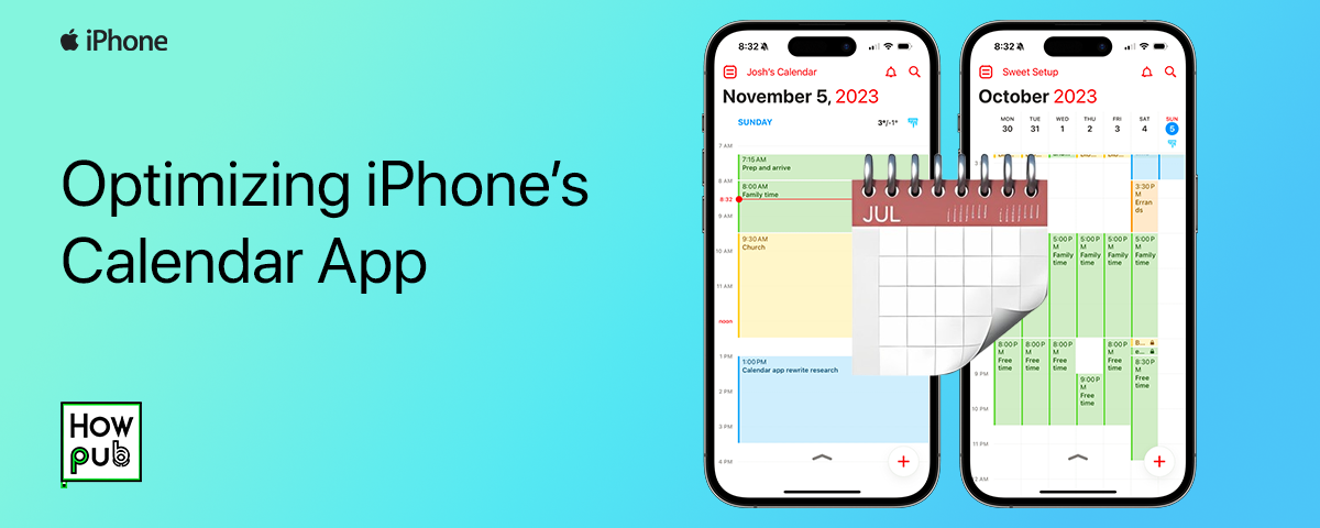 Optimizing iPhoneâ€™s Calendar App for Personal and Professional Use