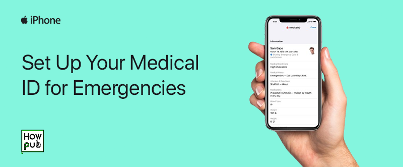 Setting up Medical ID on iPhone Health app for emergencies