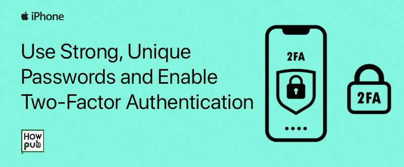 Enabling two-factor authentication on iPhone for added security