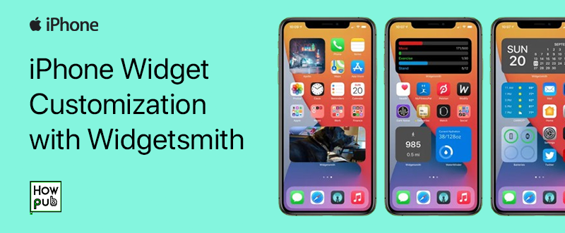 iPhone Widget Customization with Widgetsmith