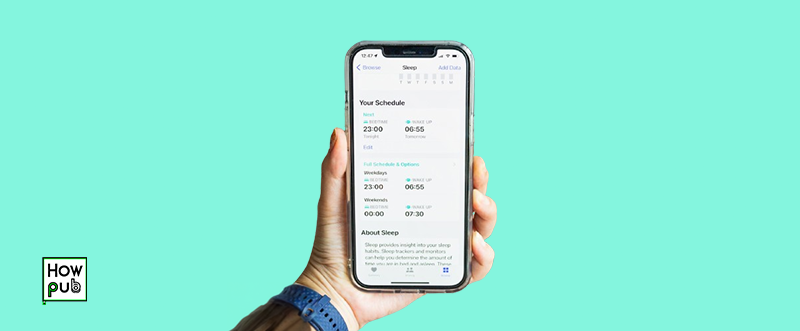 Sleep Schedule Settings on iPhone